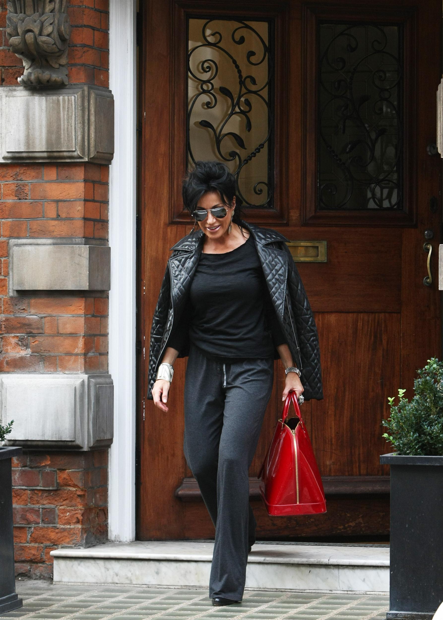 Nancy Dell'Olio is seen leaving a medical building on Harley Street | Picture 101266